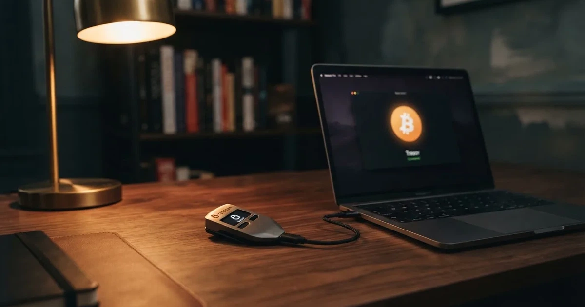 Hardware-tegnebog og bærbar computer på et skrivebord i dæmpet lys — casino med cardano i danmark
